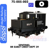 Sentinel  BR Early Crest Dept 39 - DCC Ready | Dapol | 7S-005-002