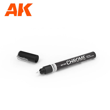 Metallic Liquid Markers - Set of 4 - Fine Tip 1.0mm | AK interactive | AK1300