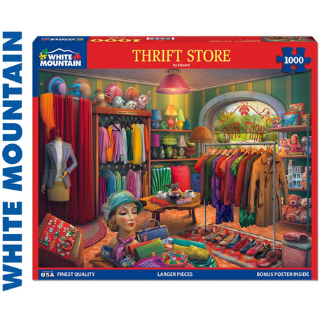 Thrift Store 1000pc Jigsaw Puzzle | White Mountain |  2012pz