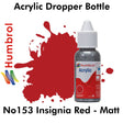 Acrylic Dropper - No 153 Insignia Red - Matt | Humbrol | DB0153