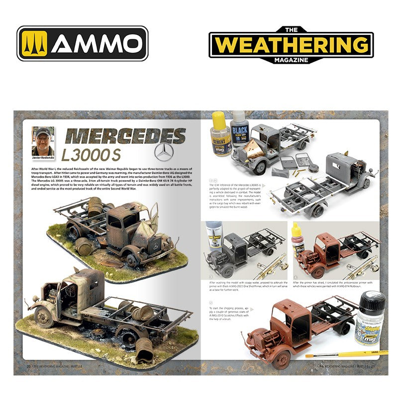 The Weathering Magazine - Issue 38 Rust 2.0 (English) | Ammo by Mig Jimenez | MIG4537