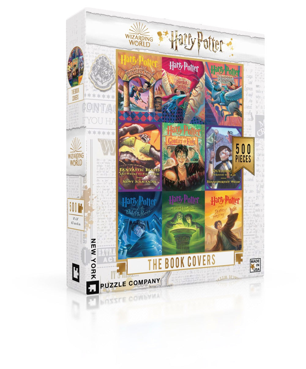 Harry Potter The Book Covers New York Puzzle Company 500pc Jigsaw