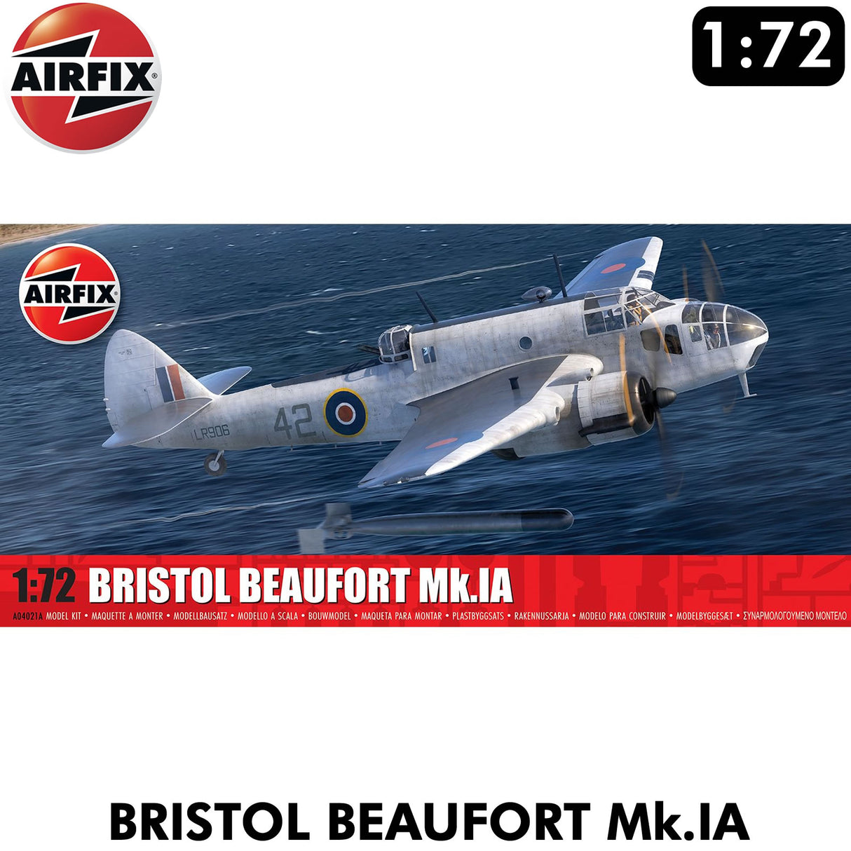 Bristol Beaufort Mk.IA - Model Kit | Airfix |  A04021A