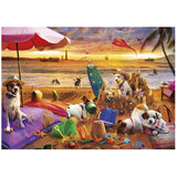 Dogs Playing On The Beach 1000pc Jigsaw Puzzle | Educa | 20312
