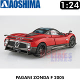 PAGANI Zonda F 2006 Super Car 1:24 model kit Aoshima 05603