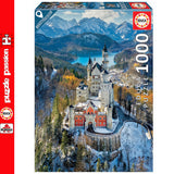 Neuschwanstein Castle From The Air 1000 Piece Jigsaw Puzzle | Educa | 19261