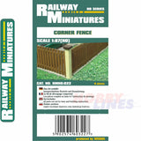 Corner Fence  | Railway Miniatures | RMHO:022