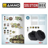 HOW to PAINT WWII German Late War Vehicles SOLUTION BOOK 23 65 pages | Ammo by Mig Jimenez 