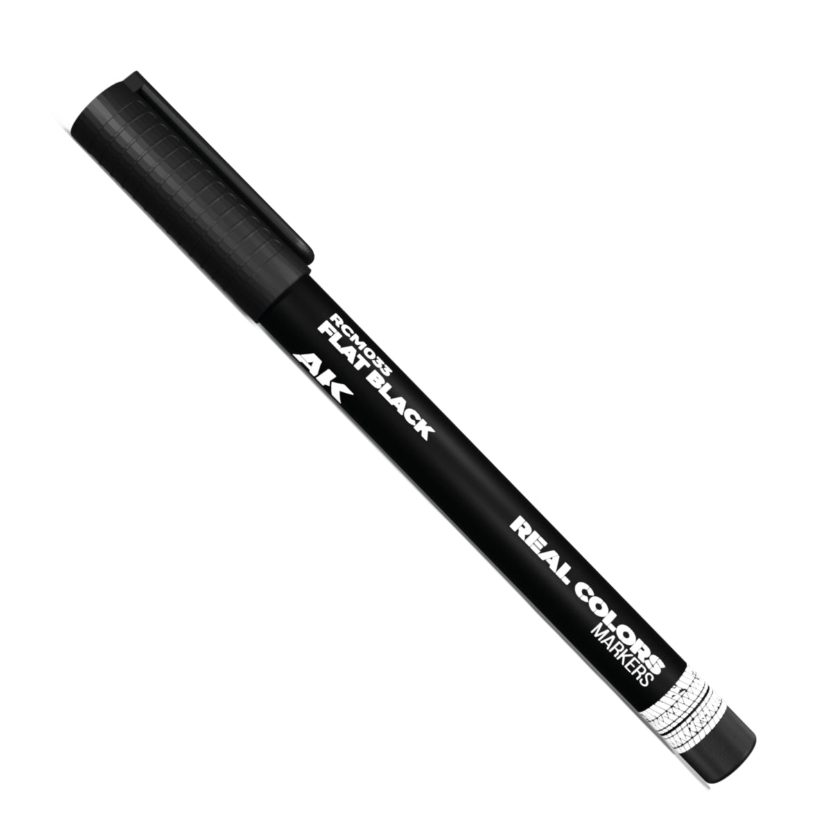 Real Colors Marker - Flat Black | AK interactive | RCM033