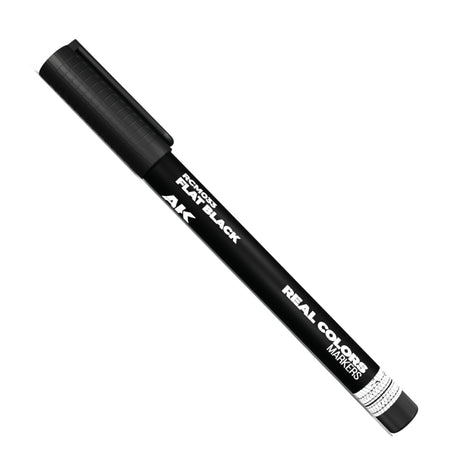 Real Colors Marker - Flat Black | AK interactive | RCM033