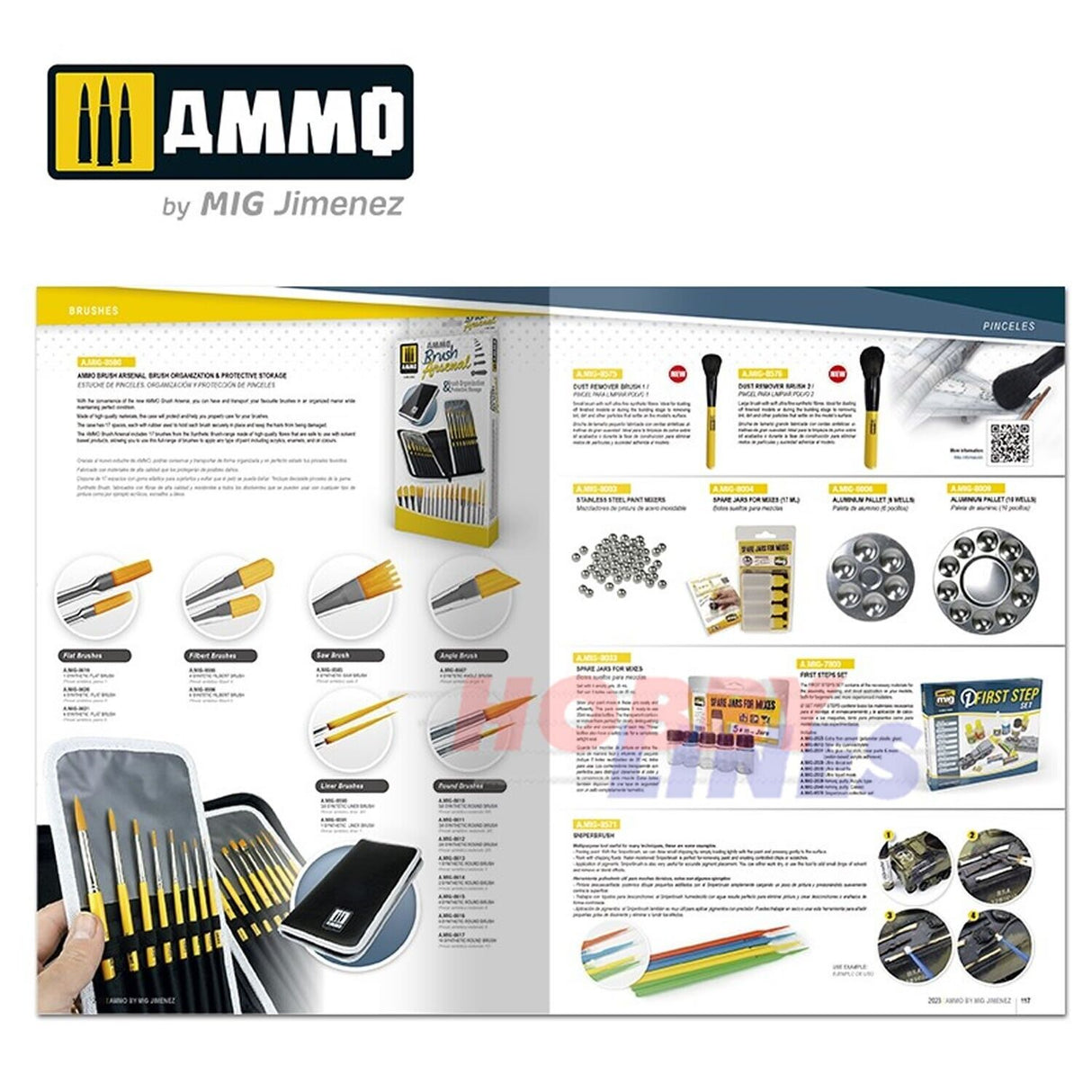 2023 CATALOGUE Full Colour 166 pages English/Spanish AMMO Mig Jemenez Mig8300