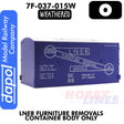  LNER Furniture Removal Container - Body only - Weathered | Dapol | 7F-030-015W