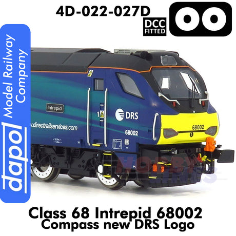 Class 68 Intrepid 68002 Compass new DRS Logo | Dapol |  4D-022-027D