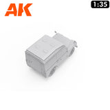 Land Rover 88 - Series IIA Station Wagon - Model Kit | AK interactive | AK35013