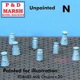 Milk Churns - Unpainted | P&D Marsh | PDB485