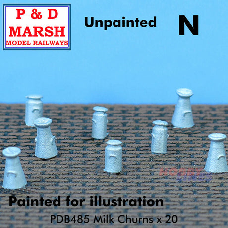 Milk Churns - Unpainted | P&D Marsh | PDB485