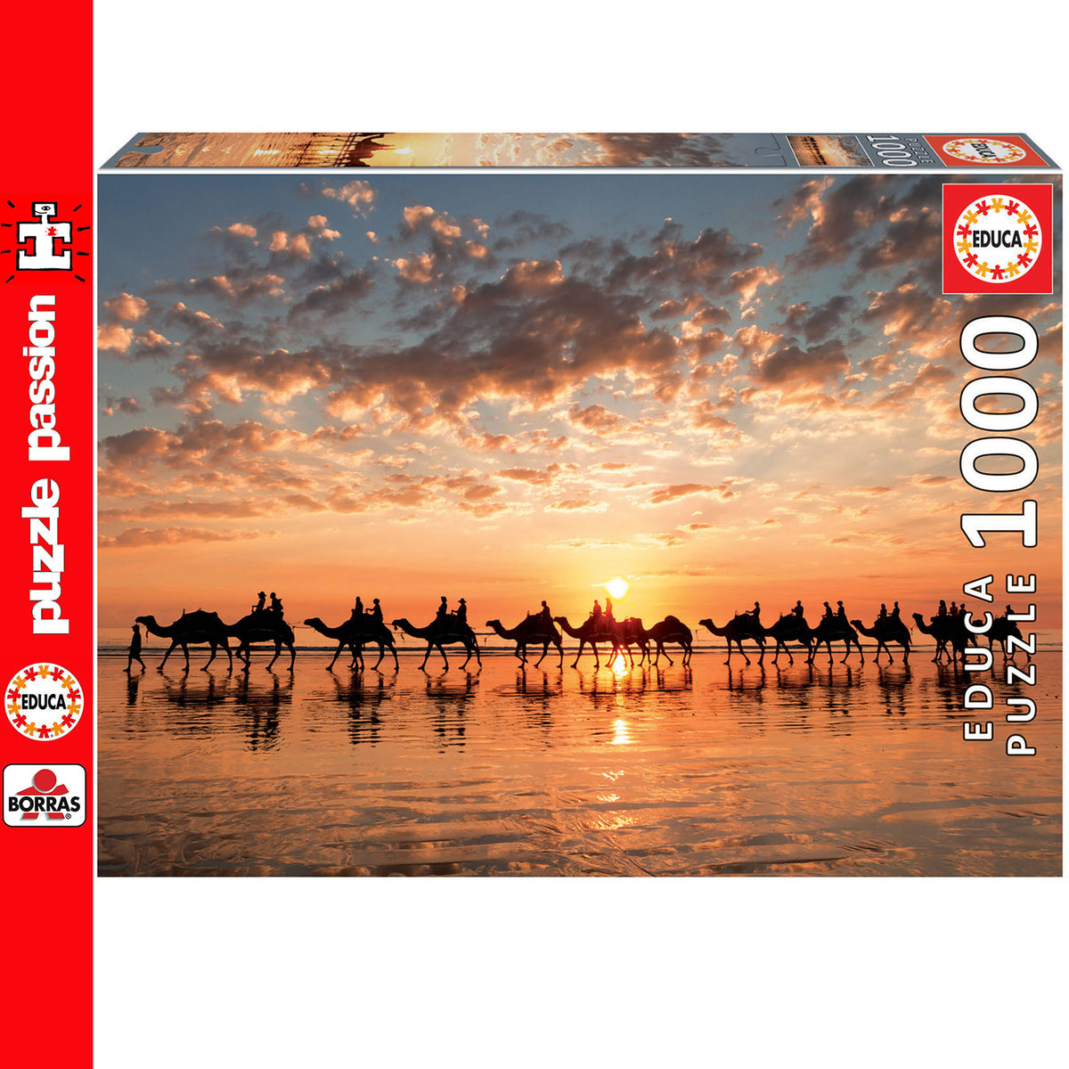 Golden Sunset At Cable Beach 1000 Piece Jigsaw Puzzle | Educa | 18492
