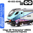 Class 68 - Enterprise Transpenine Express Loco | Dapol | 4D-022-024D