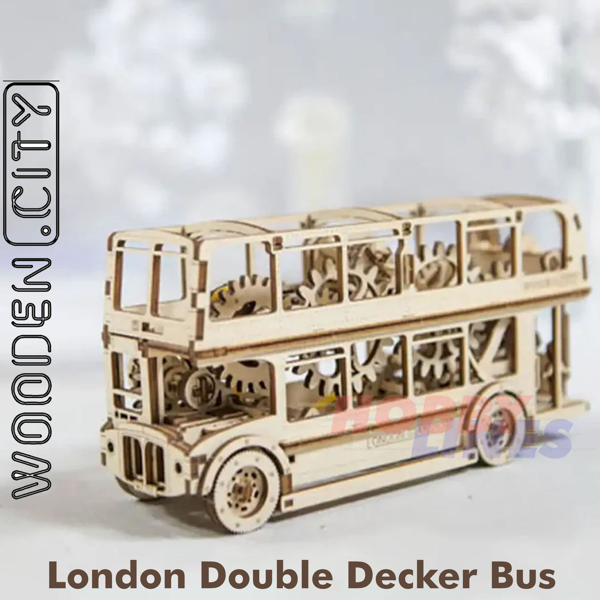 London Double Decker - 3D Puzzle | Wooden City | WR303