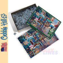 Load image into Gallery viewer, Rainy Day Stroll Cobble Hill puzzle 1000pc CH40077
