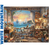 Art Studio - 1000pc Puzzle | White Mountain | 2002pz