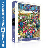 FLOWER GARDEN New York Puzzle Company 1000pc Jigsaw 