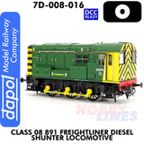 Class 08 891 Freightliner  Diesel Shunter Locomotive - DCC Ready  | Dapol | 7D-008-016