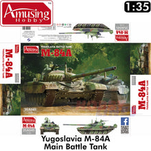 Load image into Gallery viewer, M-84A Yugoslavia MBT Main Battle Tank 1:35 Amusing Hobby 35A045
