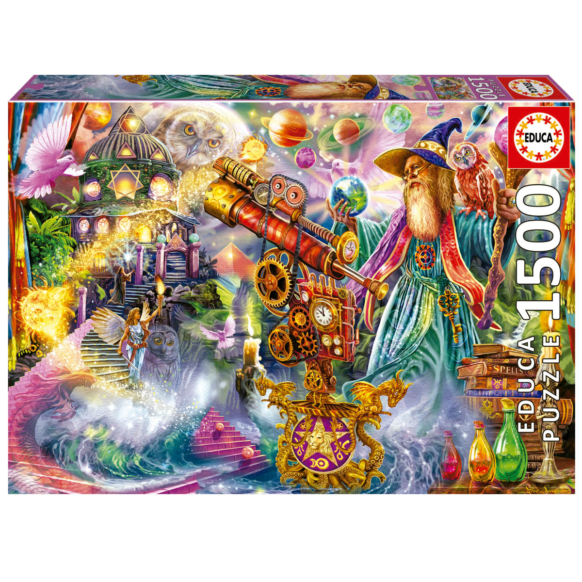 Wizard Spell 1500 Piece Jigsaw Puzzle | Educa | 19616