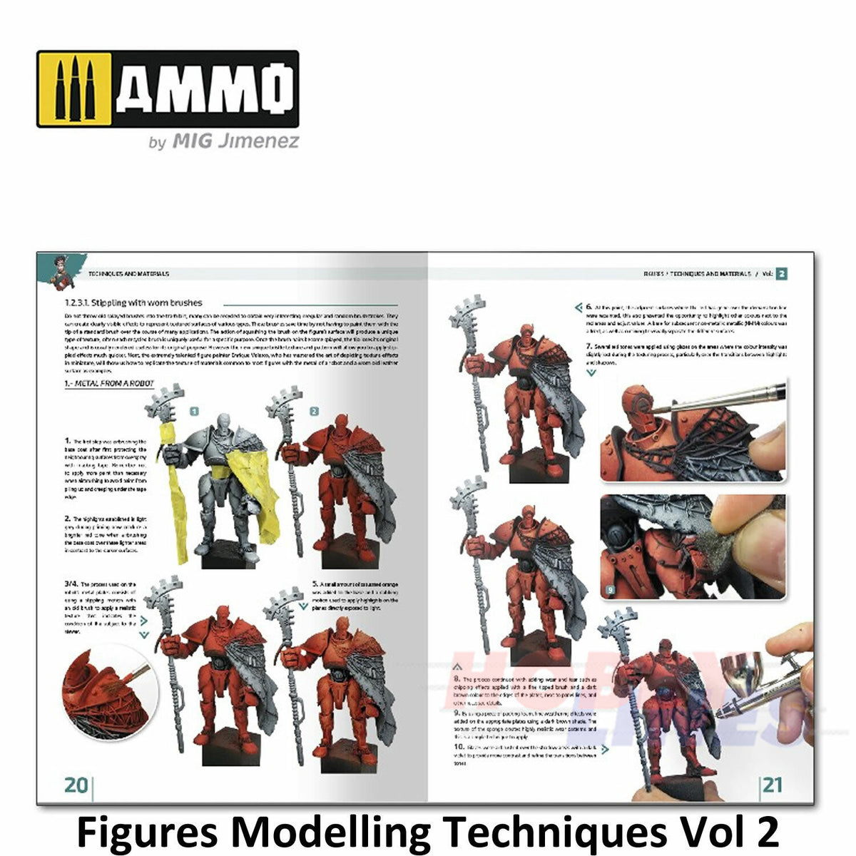 Encyclopaedia of Figures - Modelling Techniques 2 | Ammo by Mig Jimenez | MIG6222