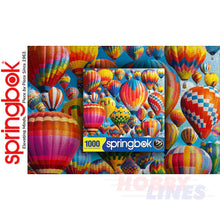 Load image into Gallery viewer, BALLOON FEST 1000 piece SPRINGBOK Jigsaw Puzzle Random Cut Super Deluxe
