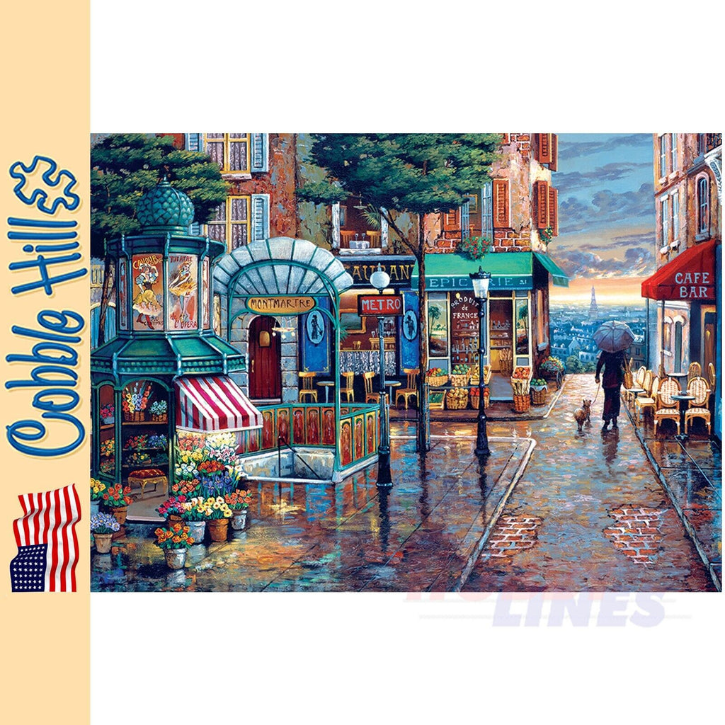 Rainy Day Stroll Cobble Hill puzzle 1000pc CH40077