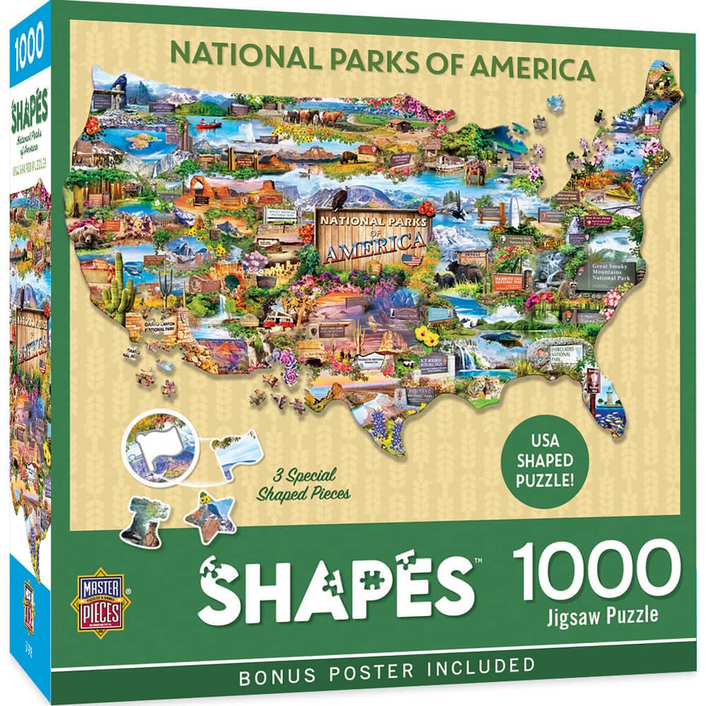 National Parks USA - 1000pc Puzzle | Masterpieces | 72356.01