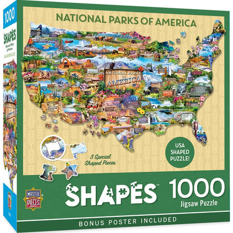 National Parks USA - 1000pc Puzzle | Masterpieces | 72356.01