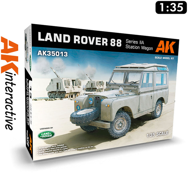Land Rover 88 - Series IIA Station Wagon - Model Kit | AK interactive | AK35013