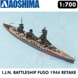 IJN Battleship FUSO 1944 Retake Water Line Series #125 1:700 kit AOSHIMA 00097