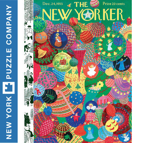 Christmas Ornaments 1000pc Jigsaw | New York Puzzle Company |  NY174