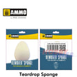 Remover Sponge - Teardrop Sponge - 1pc | Ammo by Mig Jimenez | MIG8562