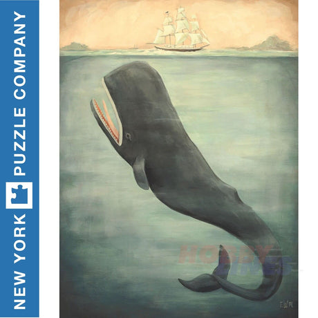 LEVIATHAN BELOW New York Puzzle Company 500pc Jigsaw 