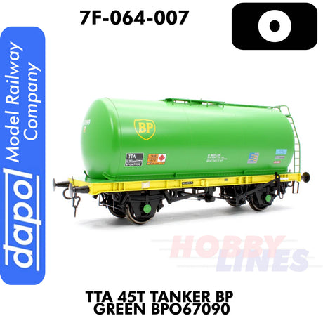 TTA 45T Tanker BP Green BPO67090  | Dapol | 7F-064-007