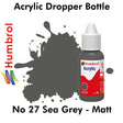 Acrylic Dropper - No 27 Sea Grey - Matt | Humbrol | DB0027