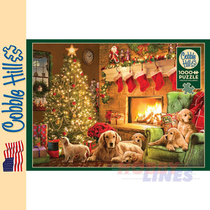 Cozy Fireplace Cobble Hill puzzle 1000pc CH40213