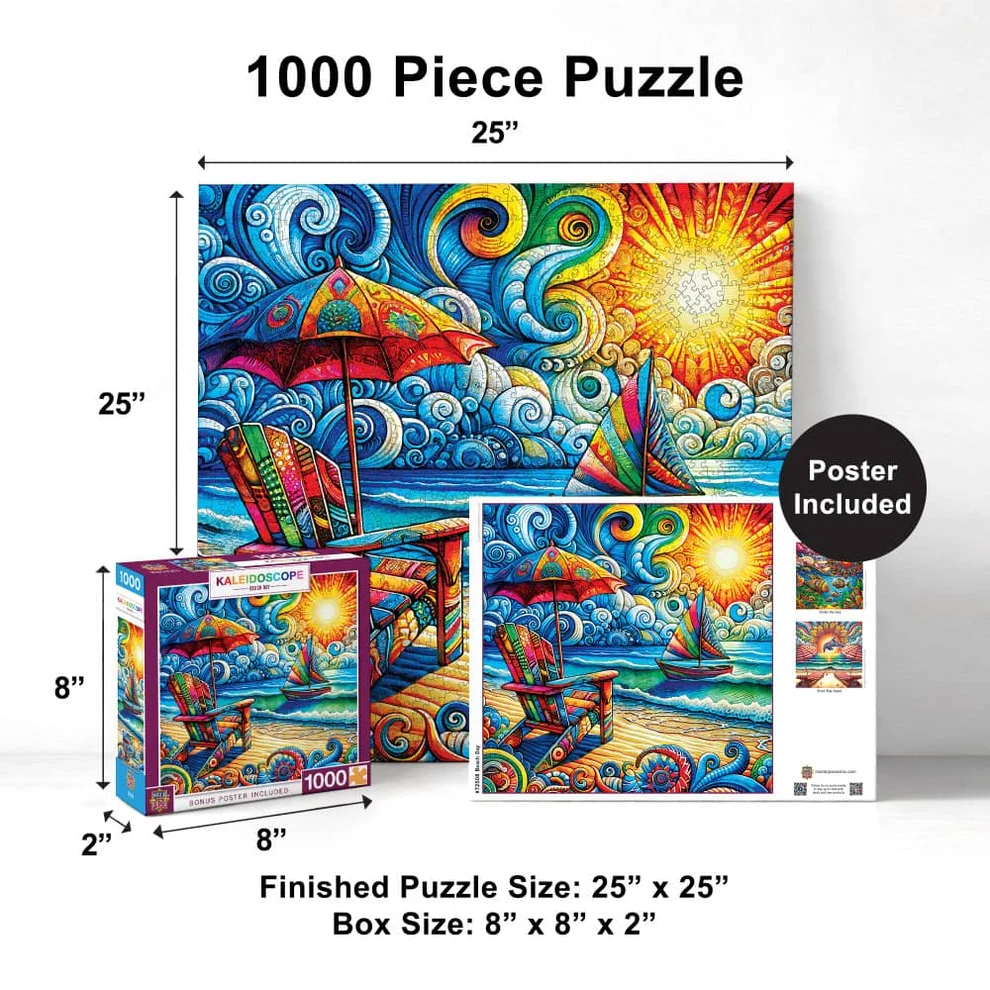 Beach Day - 1000pc Puzzle | Masterpieces | 72508