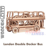 London Double Decker - 3D Puzzle | Wooden City | WR303