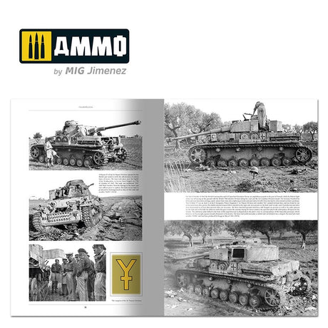 ITALIENFELDZUG - German Tanks and Vehicles 1943-1945 Vol. 3 (English) | Ammo by Mig Jimenez | MIG6265