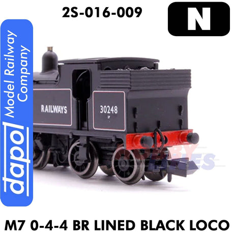 M7 0-4-4 British Rail Lined Black 30248 | Dapol | 2S-016-009