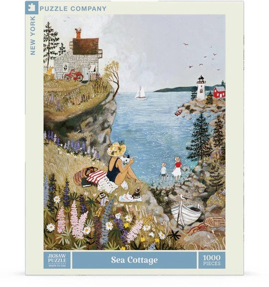 Sea Cottage 1000pc Puzzle | New York Puzzle Company | NPZLP2465