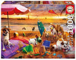 Dogs Playing On The Beach 1000pc Jigsaw Puzzle | Educa | 20312