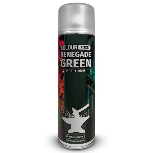 Renegade Green - 500ml Spray Paint | Colour Forge | TCFSPR012