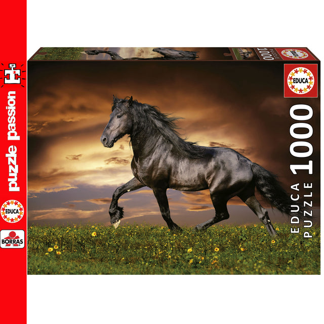 Trotting Horses 1000 Piece Jigsaw Puzzle | Educa | 19555